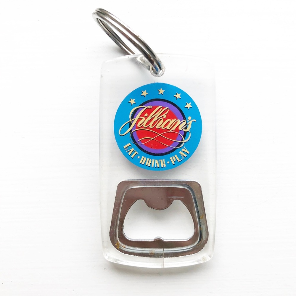 Jillian’s Night Club bottle opener keychain